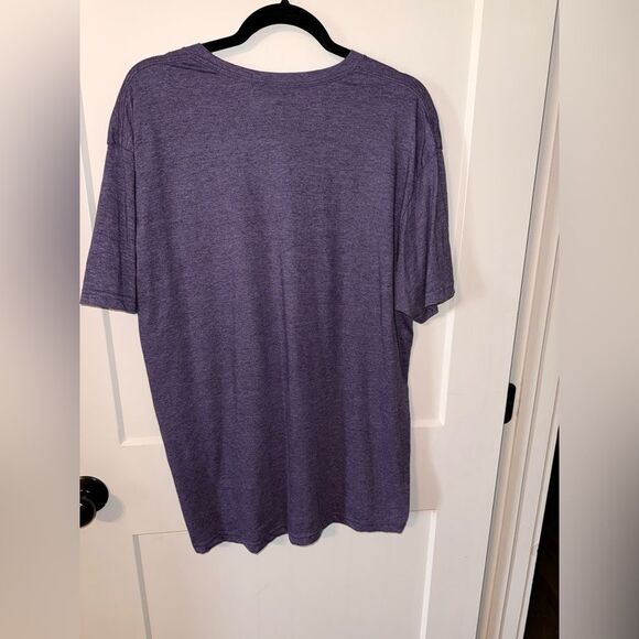 Gildan Purple Short Sleeve Tee - Picture 4 of 4